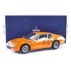 Voiture Miniature De Collection - NOREV 1/18 - ALPINE A310 1600 VF - Blanc Et Orange