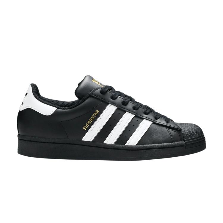 adidas Суперзвезда Черный Облачный Белый Золотой