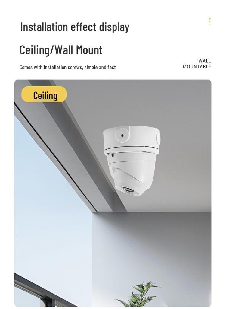 Universal Waterproof Aluminum Cable Entry Box and Ceiling-Mounted Dome Camera Bracket