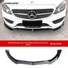 Дефлектор переднего бампера и заднего спойлера для Mercedes-Benz C-Class W205 C260 C200 2015-2018