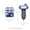 T37 Bluetooth FM Transmitter & Car MP3 Player with Dual Type-C Ports and PD36W Fast Charging