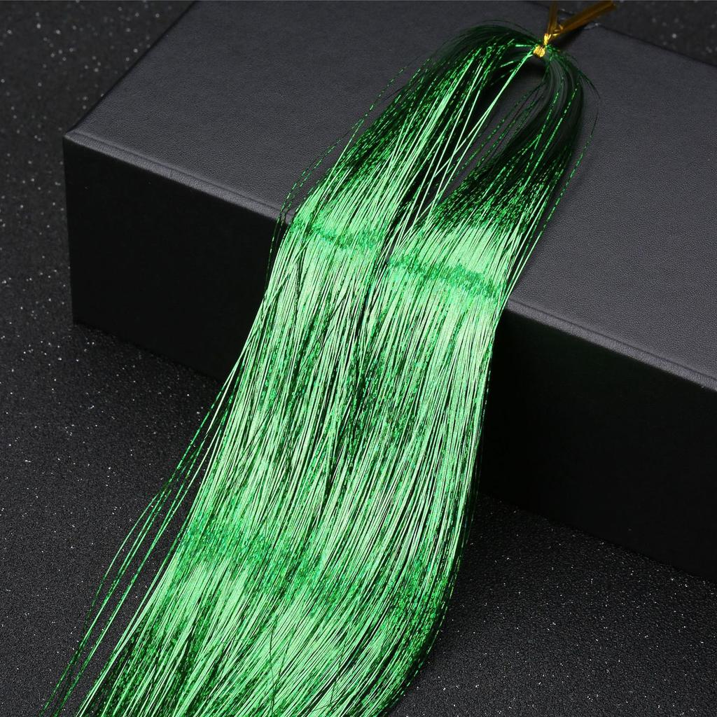 47 Inches Hair Extension-Tinsel 12 Colors 2400 Strands Hair Extensions For Women
