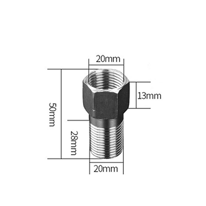 Нержавеющая сталь 201 1/2" 3/4" 1" Резьбовые соединители для баков для воды с внутренней/внешней резьбой Садовые аксессуары для полива Муфты