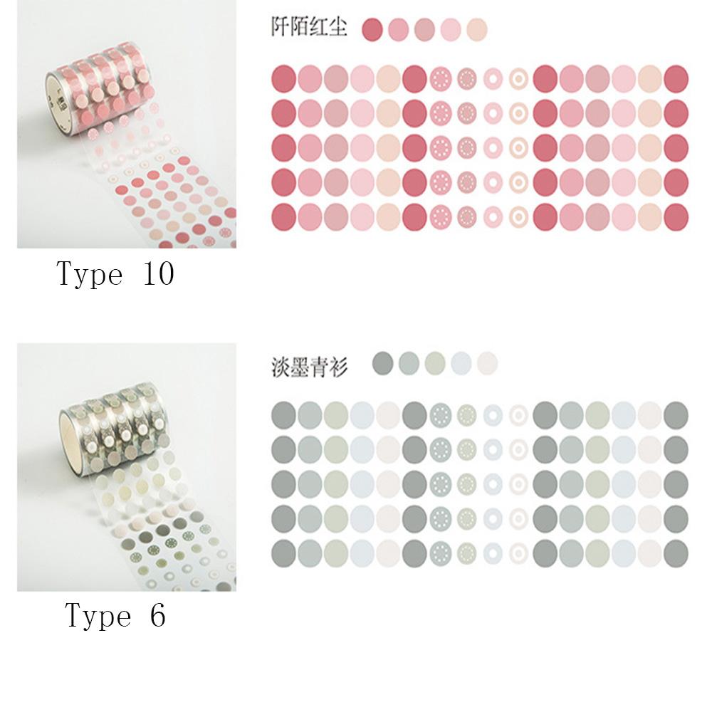 Принадлежности, круглые точки, печатная этикетка для дневника, декоративная лента Васи, бумажные ленты, наклейка для скрапбукинга