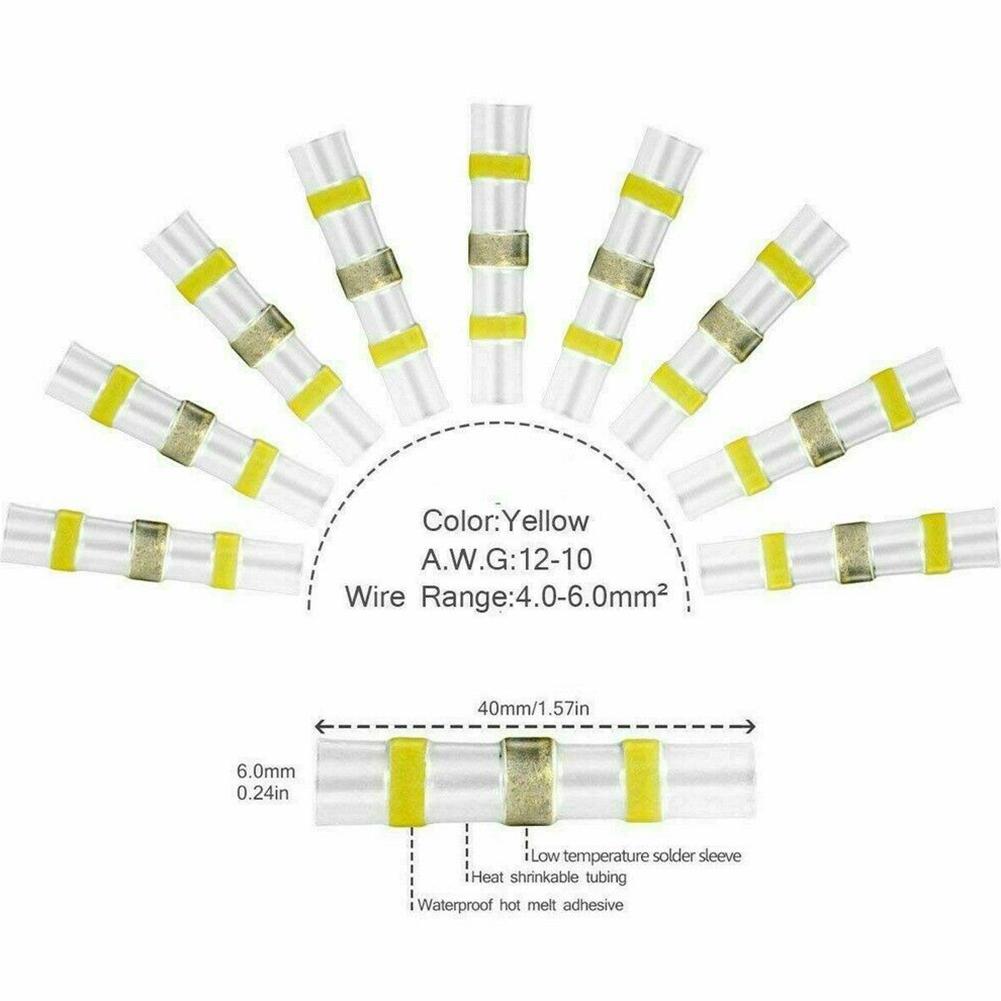 Heat Shrink Wiring Kit Electric Butt Parts Replacement Sets Solder 420Pcs Accessories Attachment Spare Terminal
