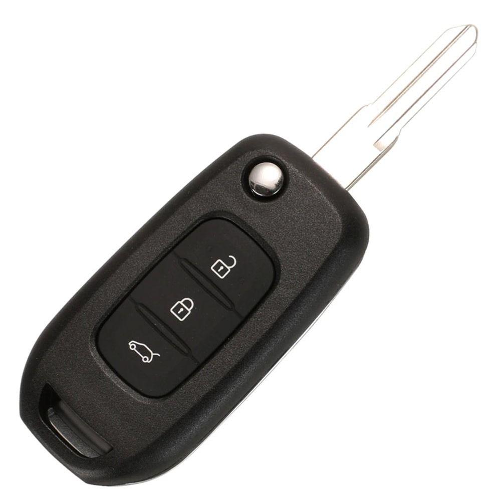 Корпус автомобильного ключа с 3 кнопками для Renault/Kadjar/Captur/Symbol/Kaptur/Megane/Logan 2013-2018