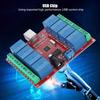 8-Channel Control Switch Relay 5V DC Intelligent Control Module  USB Control