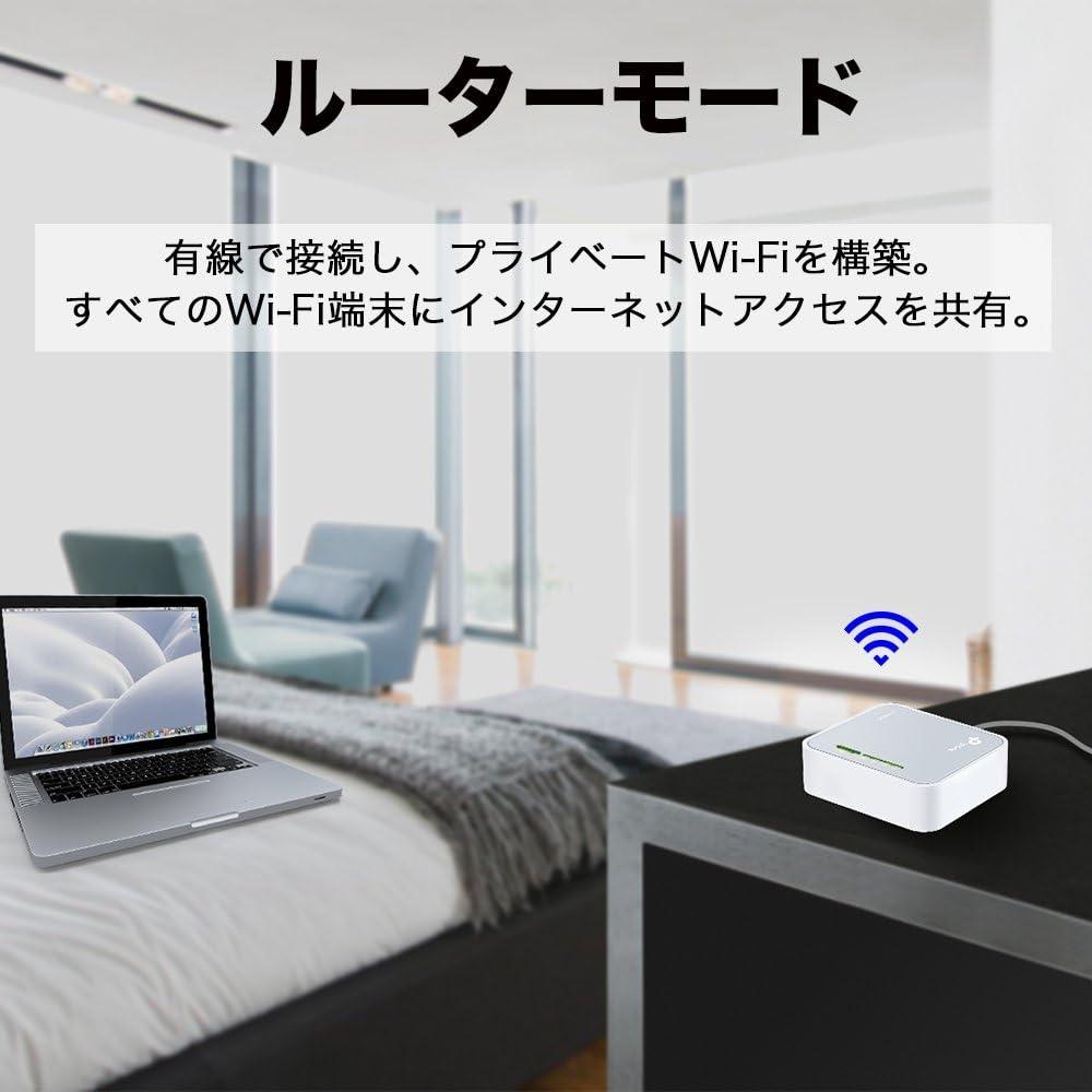Tp Link Wifi Wireless Lan Nano Router 11ac Ac750 433+300mbps Repeater Client Ap