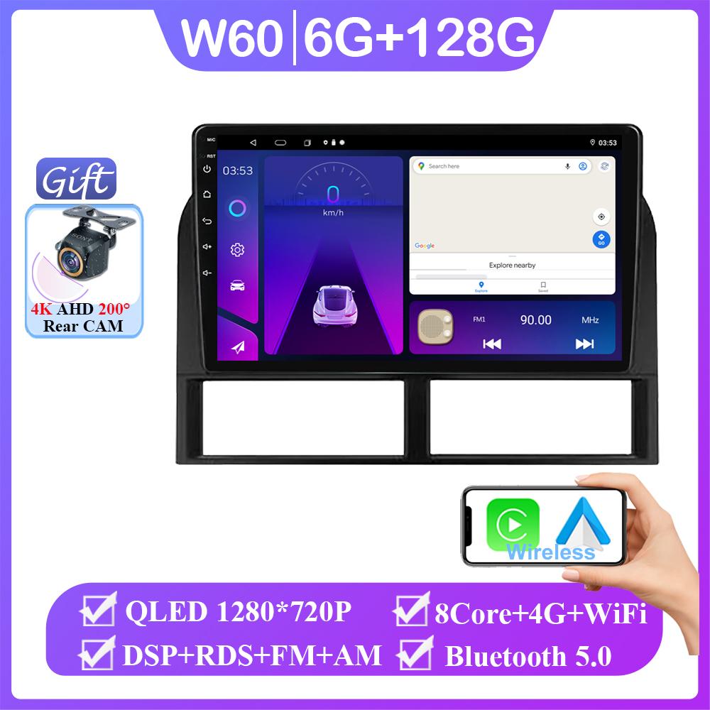 Android 14 2 Din автомобильный радиоприемник мультимедийный плеер навигация для Jeep Grand Cherokee II WJ 1998 - 2004 Carplay Auto GPS DVD головное устройство