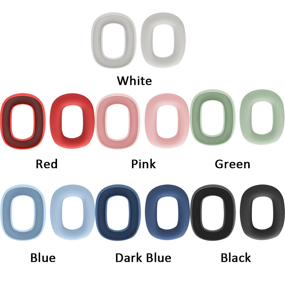 1 Pair Soft Protective Earmuff Cushion Replacement Silicone Ear Pads