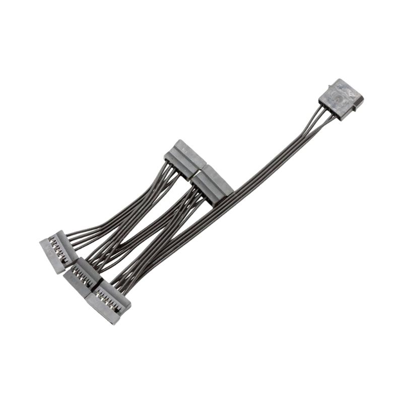 Кабель-удлинитель питания 15-контактный папа на IDE 3/4/5/6 большой 4-контактный мама Кабель Адаптер питания для жесткого диска Аппаратный адаптер