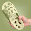 For Feeling Women Bathroom Slippers Like Stepping On Feces In Summer Indoor Home Household Bathroom Water Leakage Anti Slip Couple Sandals
