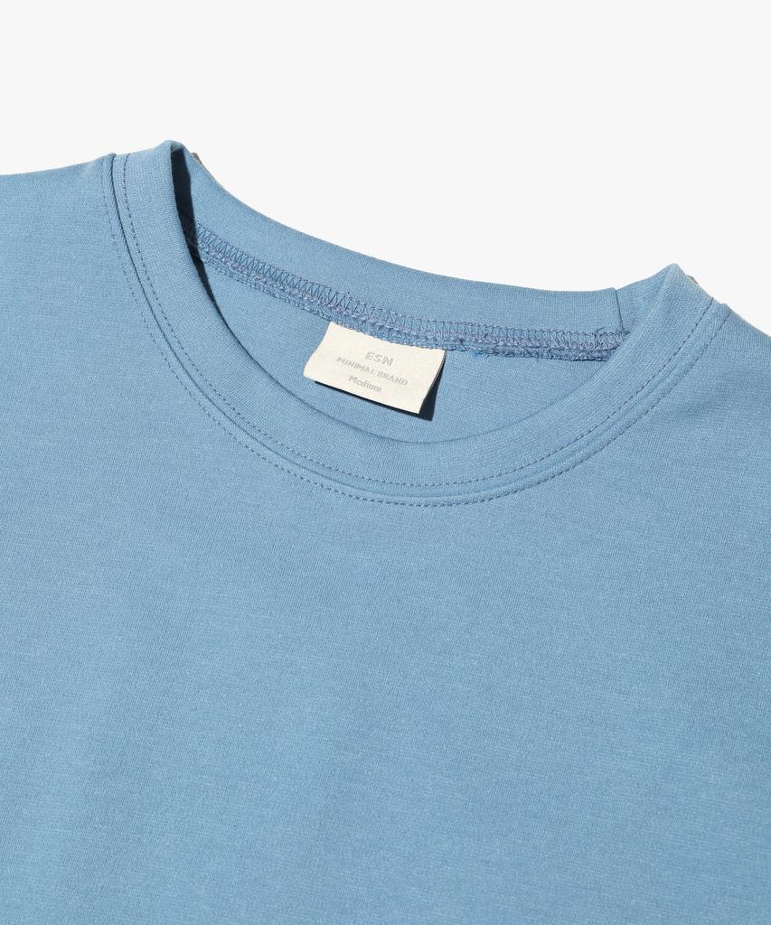 ESN Pure Heavy Short Sleeve T-Shirt Blue