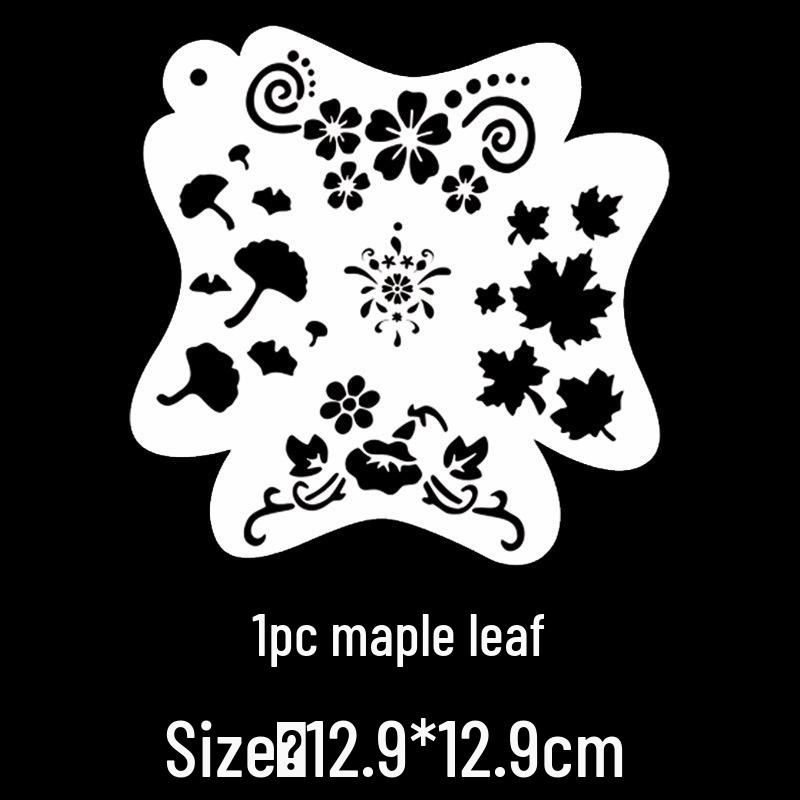 Кружевной трафарет для боди-арта