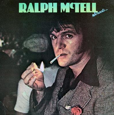 Пластинка RALPH MCTELL - Streets K56105 WARNER BROS 1975 UK Folk Used
