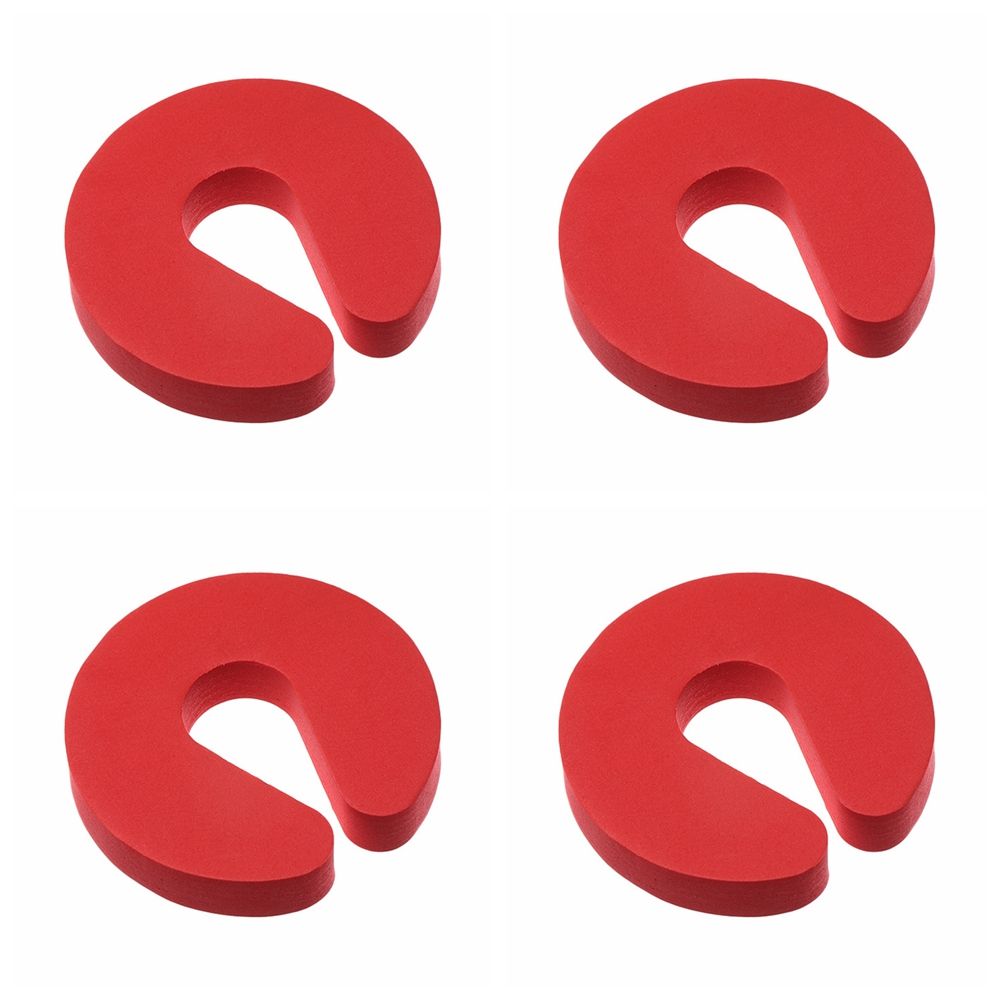 4PCS New Soft Foam Door Stopper Guard Baby Kids Safety Finger Protector