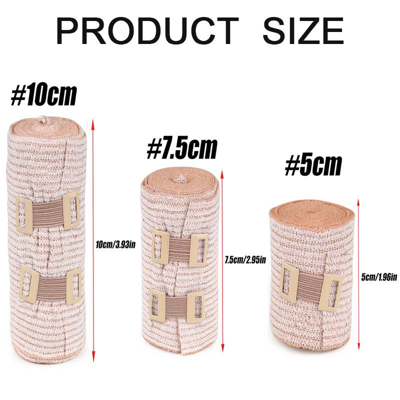 1 рулон эластичной повязки, эластичная компрессионная повязка растягивается до 450 см, идеально подходит для занятий спортом, растяжений, икр, лодыжки и стопы