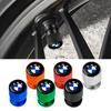 AAACH1 Car Wheel Tire Valve Caps Tyre Stem Covers Airdust Waterproof For BMW E61 E81 E87 1 2 3 4 5 6 7 Series X1 X3 X4 X5 X6 F20 E90