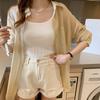 Silk Sun-protective Clothing Women's Shirt Loose Cardigan Sun-protective Garment Shirt Top for Summer