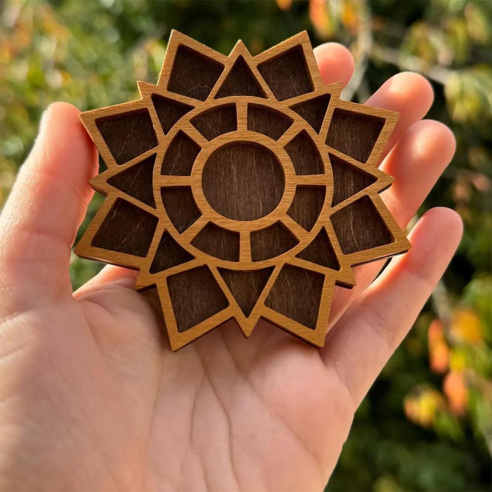 Сердце Звезда Гайка Мини Подставка для украшений Разнообразие Ячеек Полка для кукольного домика Миниатюрная Полка для безделушек Игрушка