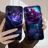 Темно-фиолетовая роза Для Redmi Note 10 11 Note12S 12 13 14 Pro Plus 5G 14S 4G 13ProPlus 9S 9 P ro 13C 14C силиконовый мягкий чехол для телефона