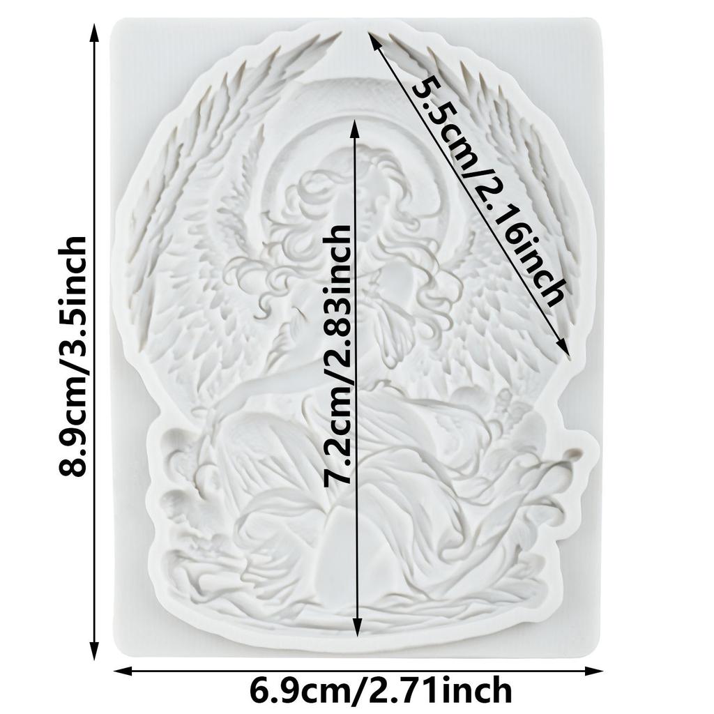 Ангел Силиконовые Формы Ангел Форма для Мастики Инструменты для Украшения Торта Топпер для Кекса Конфета Шоколад Форма для Гампасты