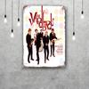Металлические знаки группы The Yardbirds настенный декор Винтажные жестяные знаки Капитан Металлический плакат Декор для бара паба клуба Настенное украшение