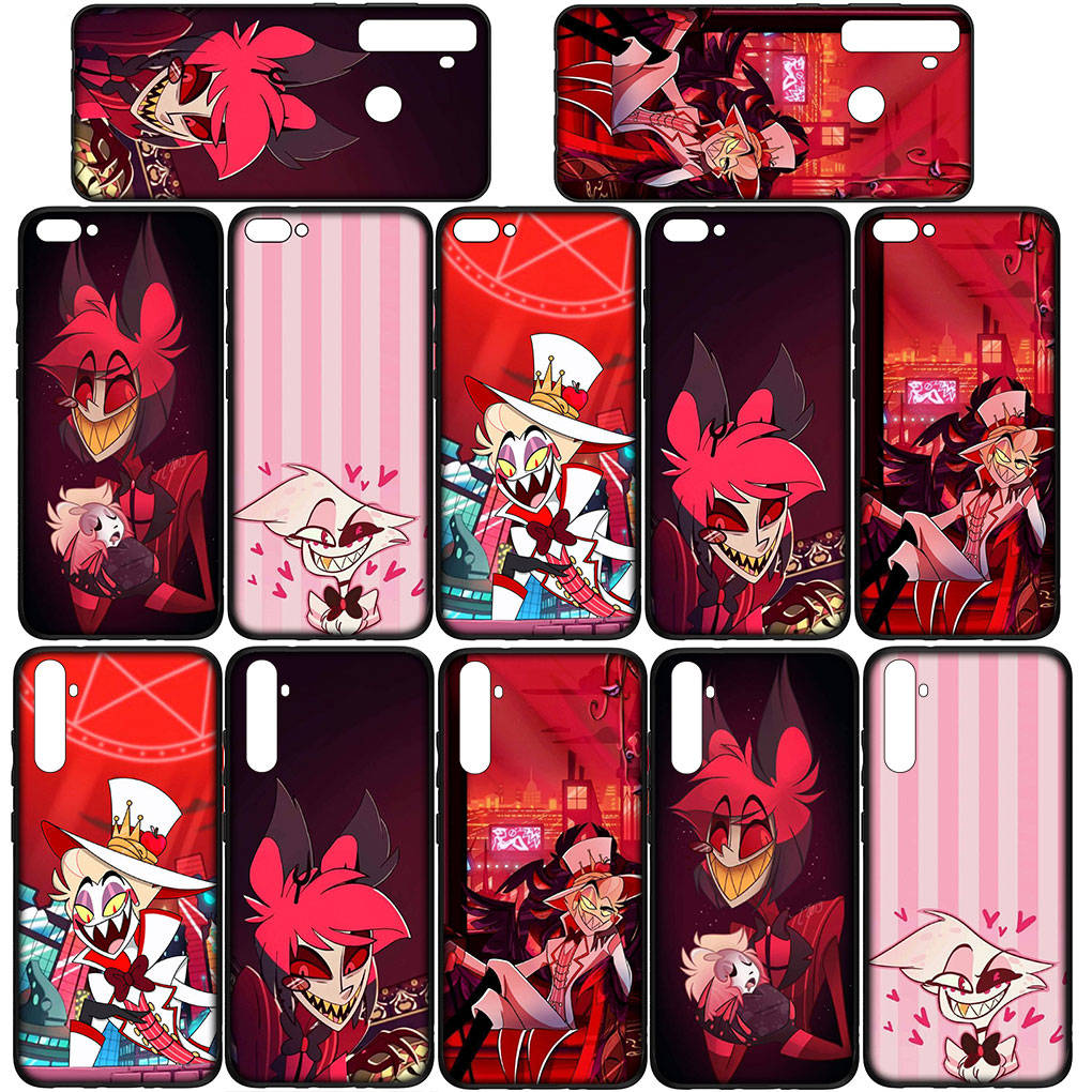 Для iPhone 16 15 Xiaomi Redmi Note 14 13 12 11 Pro Max 16e Samsung Galaxy S25 S24 S23 Moto OPPO Huawei Hazbins Hotels Charile Angel Dust Alastor чехол