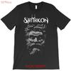 ЛУЧШЕ КУПИТЬ Черная статуэтка Dark Satyricon Музыкальный фанат Премиум S 5XL Футболка винтажная Стильный топ для повседневной носки