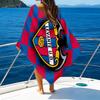 Levante Football  Beach Towel - Soft, Absorbent Microfiber, Lightweight, Ideal for The Beach, Parties, Travel, Camping fan gifts