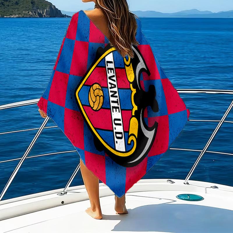 Levante Football Beach Towel - Soft, Absorbent Microfiber, Lightweight, Ideal for The Beach, Parties, Travel, Camping fan gifts