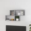 VidaXL Wall Shelf Concrete Grey 100x18x53 Cm Chipboard