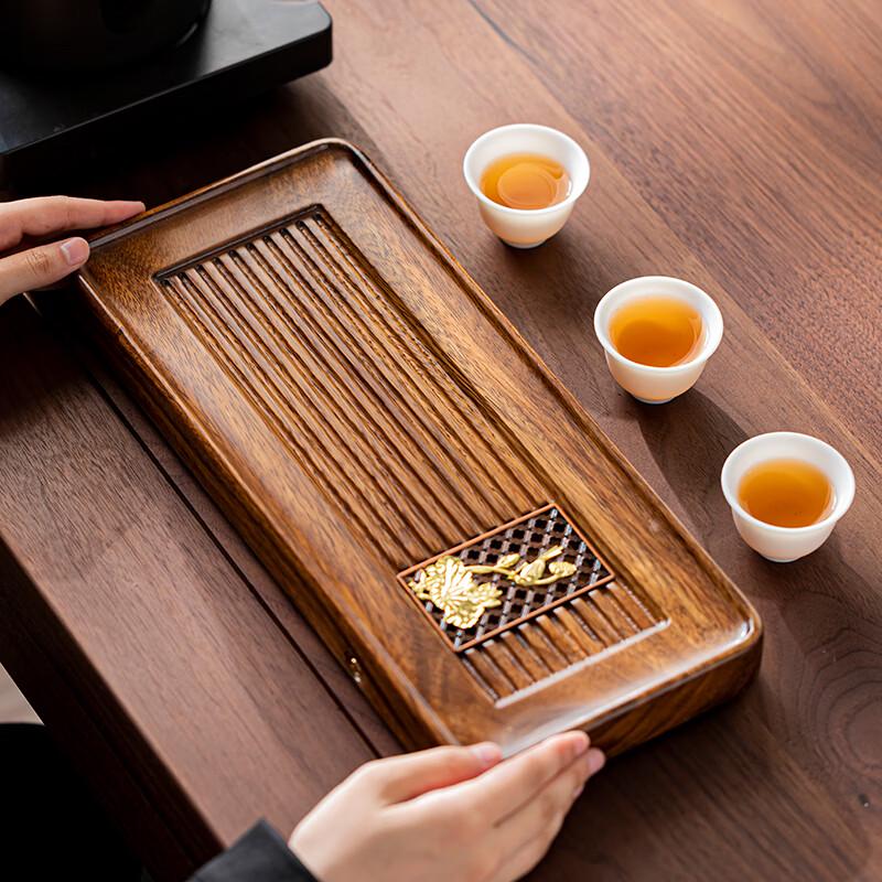 Чайный поднос Qimingxuan из грецкого ореха