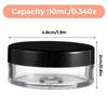 10 мл/20 мл/30 мл многоразовый компактный пустой контейнер для пудры для путешествий