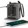 Портативный мини-вентилятор на пояс, подвесной на шею, USB-перезаряжаемый, маленький, для улицы, кемпинга, спорта, с Power Bank, LED, Li