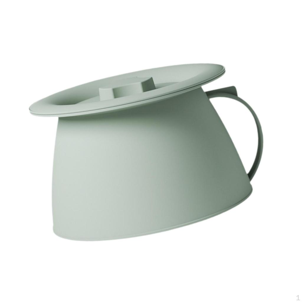 Удобный ночной горшок для дома, портативный туалет с ручкой