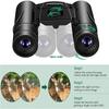 9000x25 HD Zoom Portable Powerful Binoculars Long Range BAK4 Telescope Jumelles Folding BAK4 Binoculars for Hunting Camping