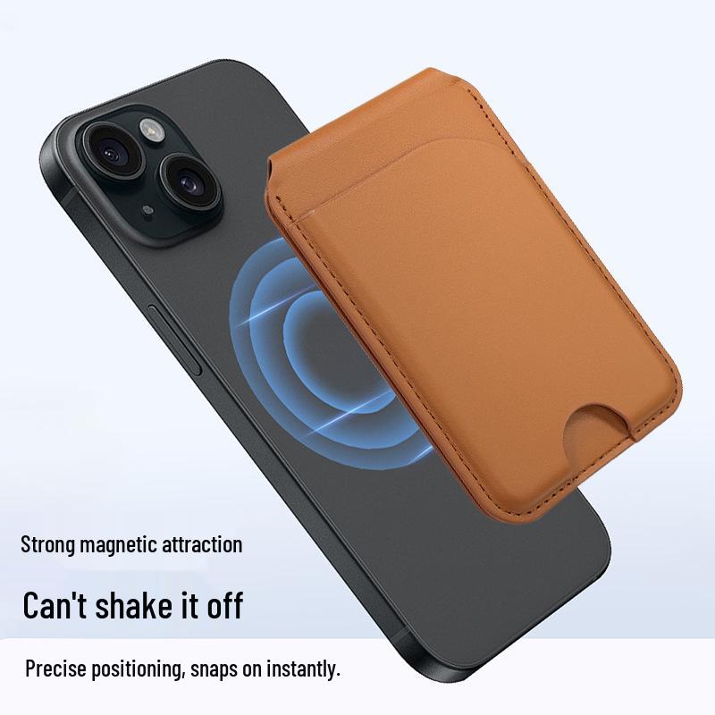 Магнитный держатель для карт для 15 Pro/16 Max с точным шарниром - Магнитный чехол-кошелек и подставка для телефона