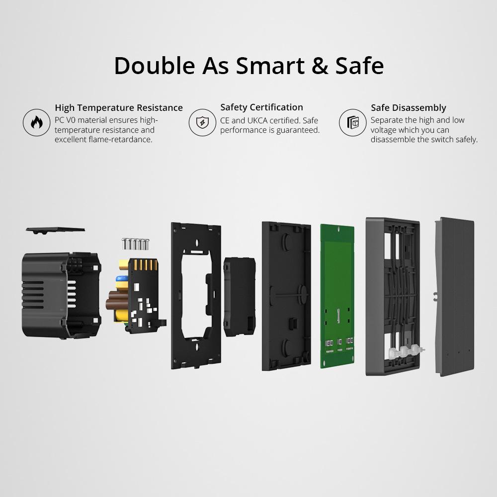 M5 WiFi Light Wall Switch APP Control Smart Home for Alexa Home