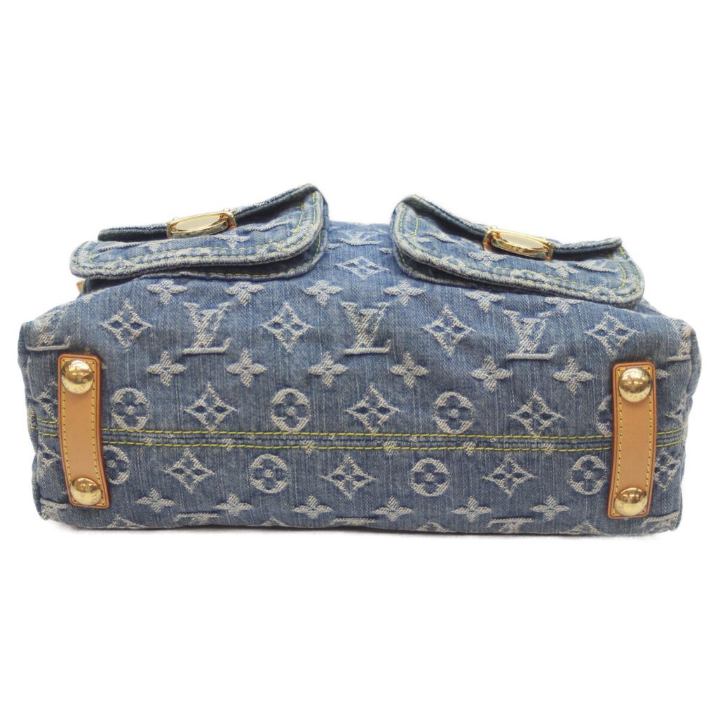 LOUIS VUITTON 05 M95049 Monogram Denim Baggy PM Long Strap Shoulder bag Monogram denimUsed