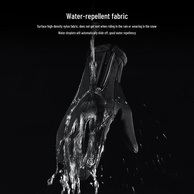 DB65 Waterproof Fingerless Photography Gloves - Warm, Non-slip, Touchscreen for Cycling & Fishing