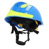 Спасательная каска с регулируемой подкладкой, термостойкая, амортизирующая, с прорезями, для безопасной работы