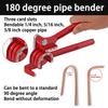 7-Hole Flaring Pipe Flaring Kit Bending Tool Bending Tool Set  Fuel Tube Repair
