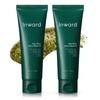 Inward Agas Accu Herbal Mask 5.5 120ml Sensitive Acne Skin Redness Soothing Tube Type Green Tea Pack, 2 Packs, 1 Pack