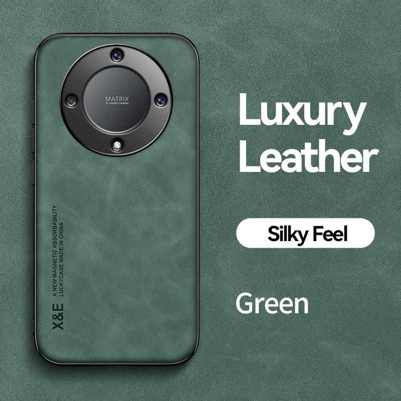 Роскошный кожаный чехол для HONOR X9A 5G X9 5G, мягкий силиконовый противоударный чехол для телефона Huawei Honor Magic 5 4 Lite 5G