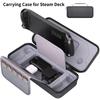 Carrying Case for Steam Deck Game Console Portable Storage Bag with Interlayer Card Slots for Steam Deck Gaming Accessories