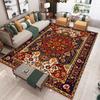 European Retro  Large Carpet for Living Room Luxury Decoration Rug Non-slip Bedroom Cloakroom Washable Soft Mat