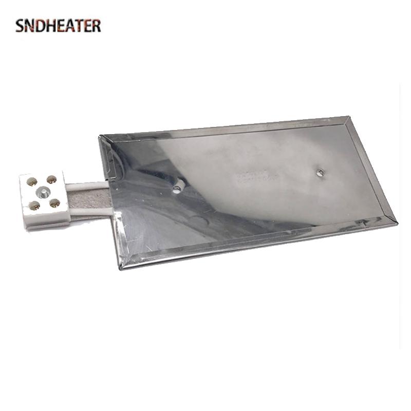 SNDHEATER 100MM 150MM 200MM Электрическая нагревательная пластина 220В 800Вт 1кВт Нержавеющая сталь Нагревательный элемент Пластина с вилкой для экструдера