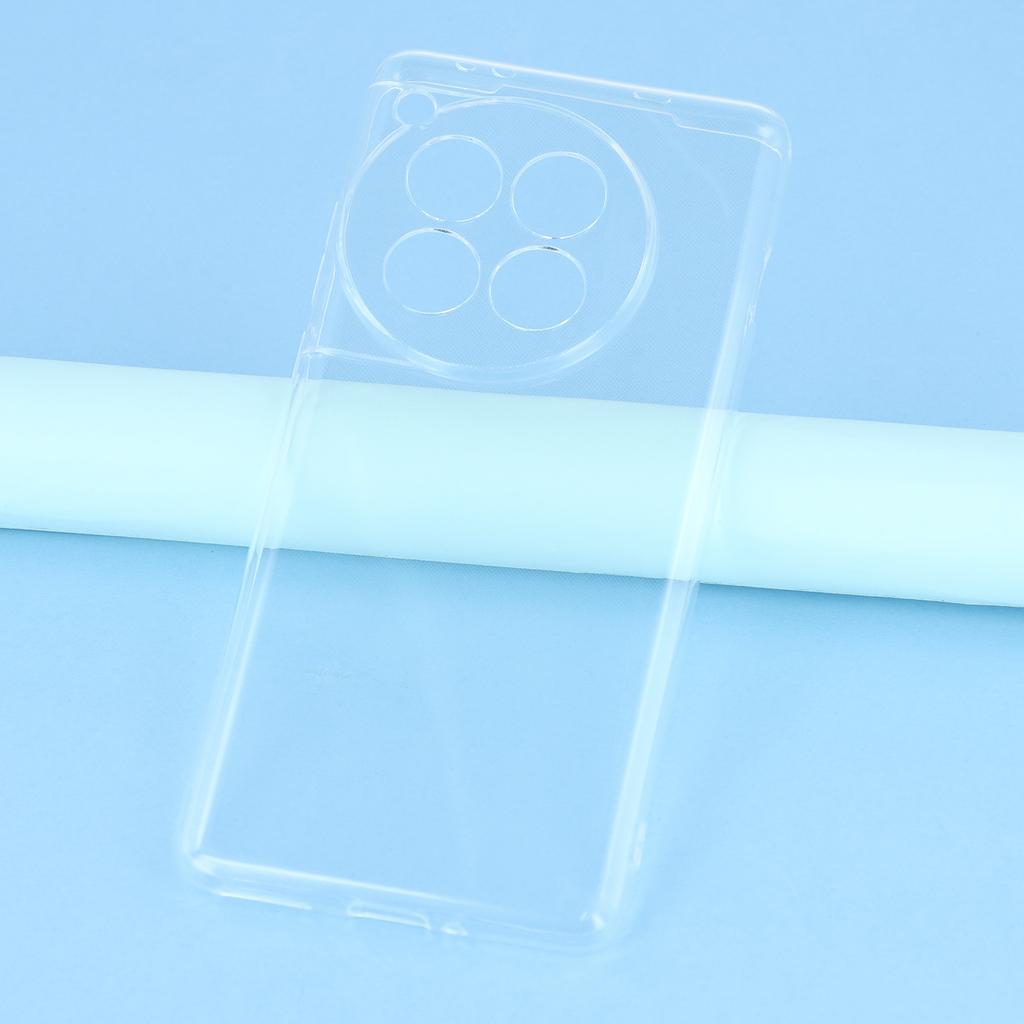 UNITHIN For OnePlus 12 5G Case Ultra Thin 0.7mm Clear TPU Anti Drop Phone Cover Precise Cutouts
