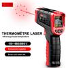 880/680/480/380 Degrees Celsius Colorful Display High Temperature Infrared Laser Thermometer